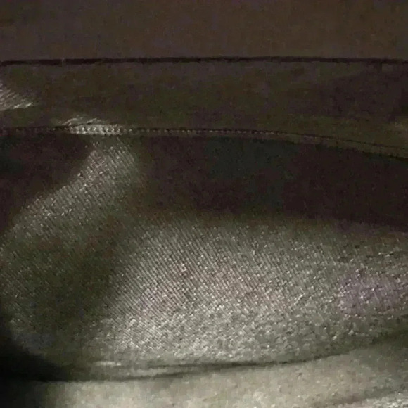 NWOT Crossi Black Vegan Leather Tote Shoulder Bag - Picture 6 of 12